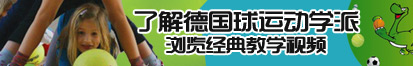 日我曰—B了解德国球运动学派，浏览经典教学视频。